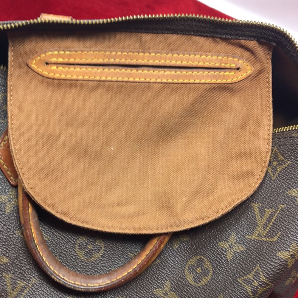 Louis Vuitton speedy 30 tote bag AUTHENTIC - Picture 14 of 16